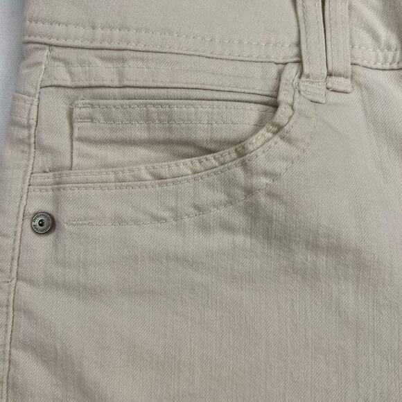 Democracy "Ab"Technology Winter White Mid Rise Ankle Tummy Control Jeans Size 6 - Picture 6 of 14